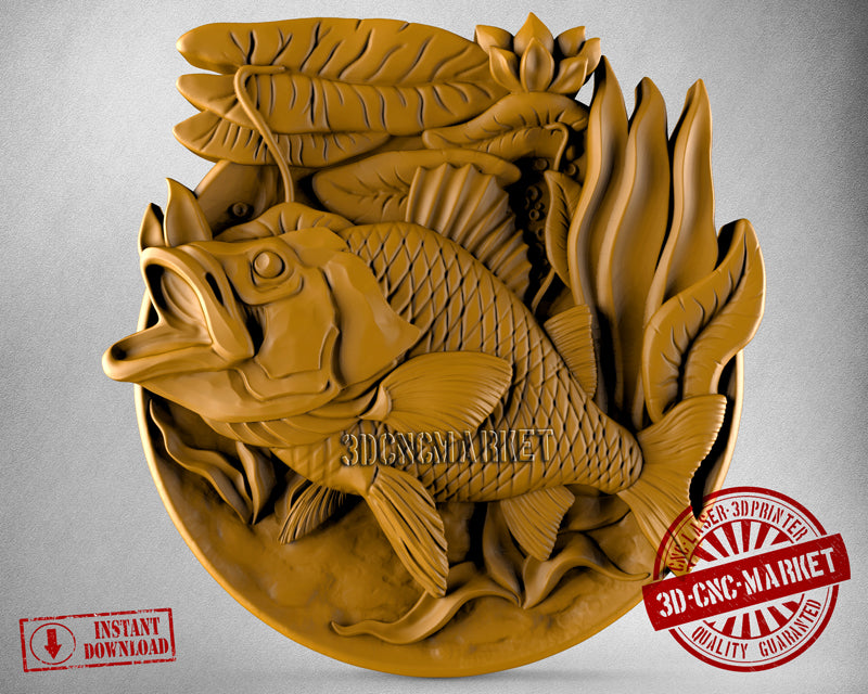 River Fish, 3D STL Model