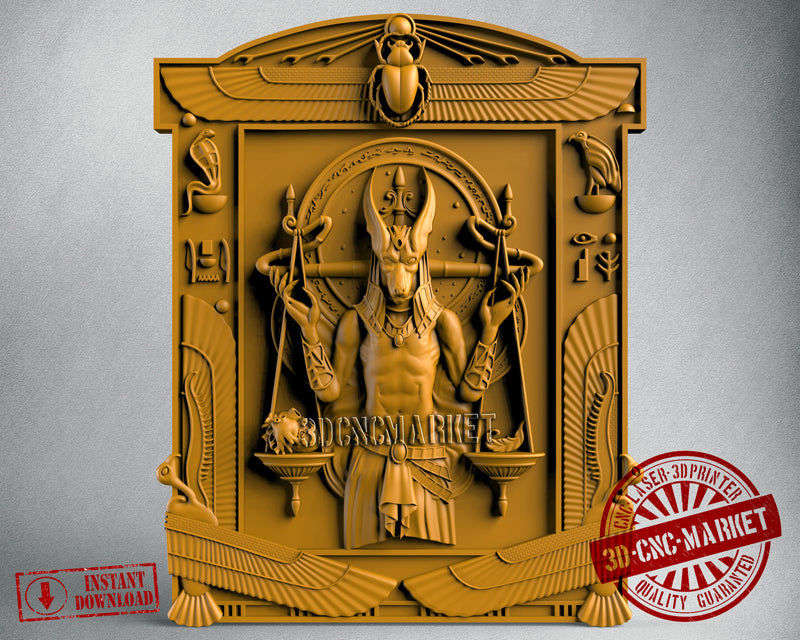 Anubis, 3D STL Model