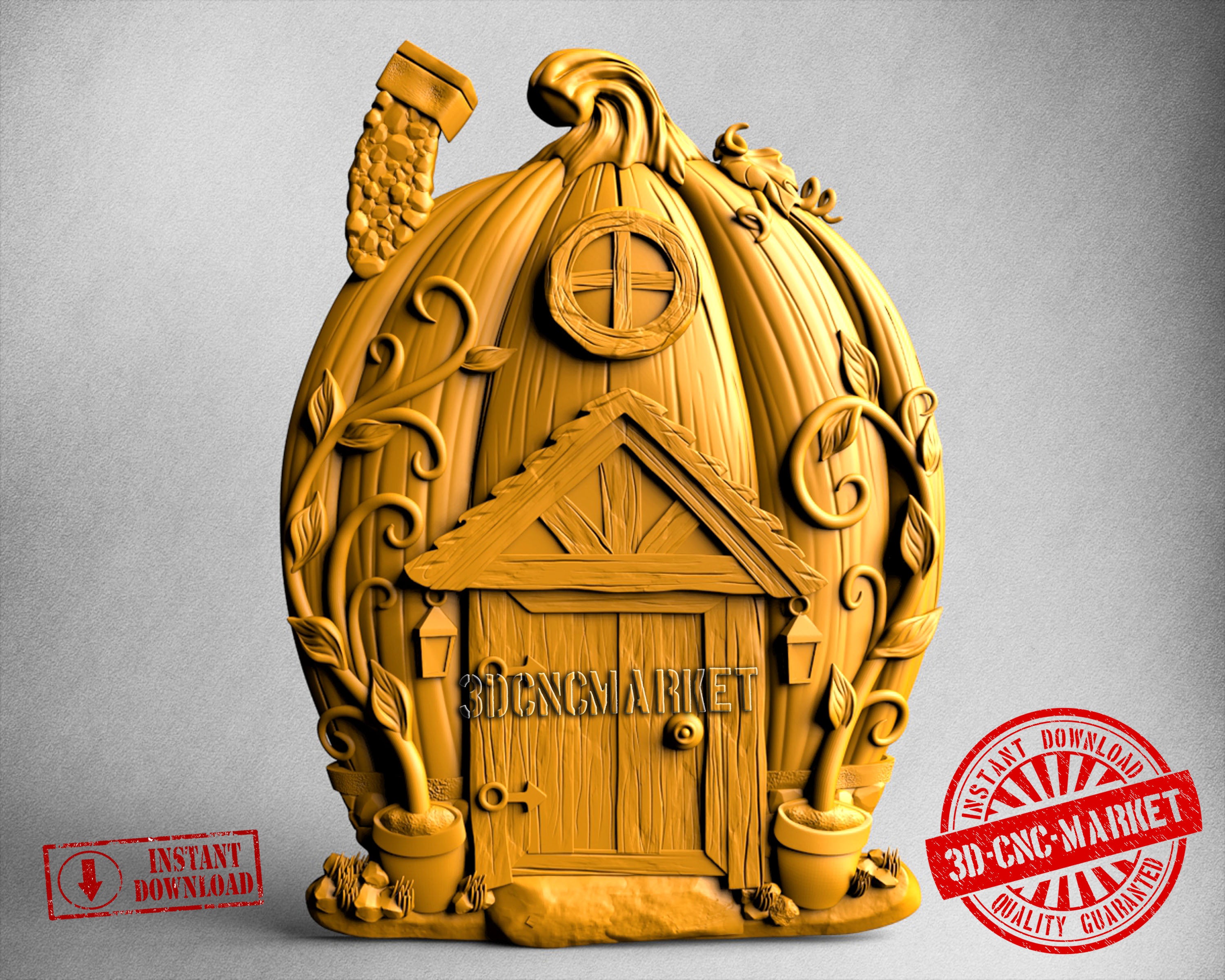 Fairy House, 3D STL Model