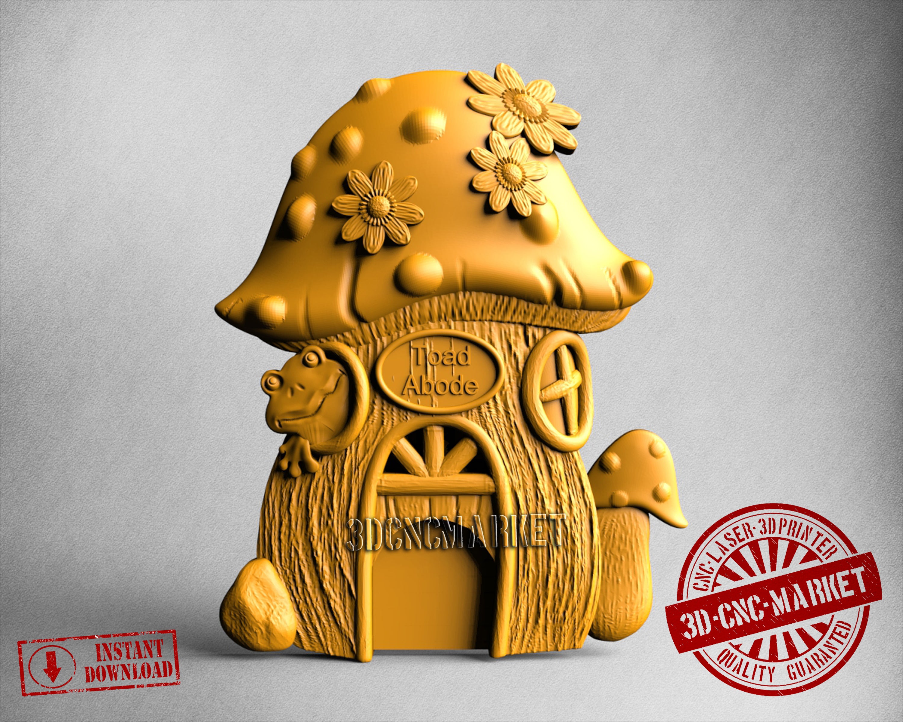 Fairy House, 3D STL Model