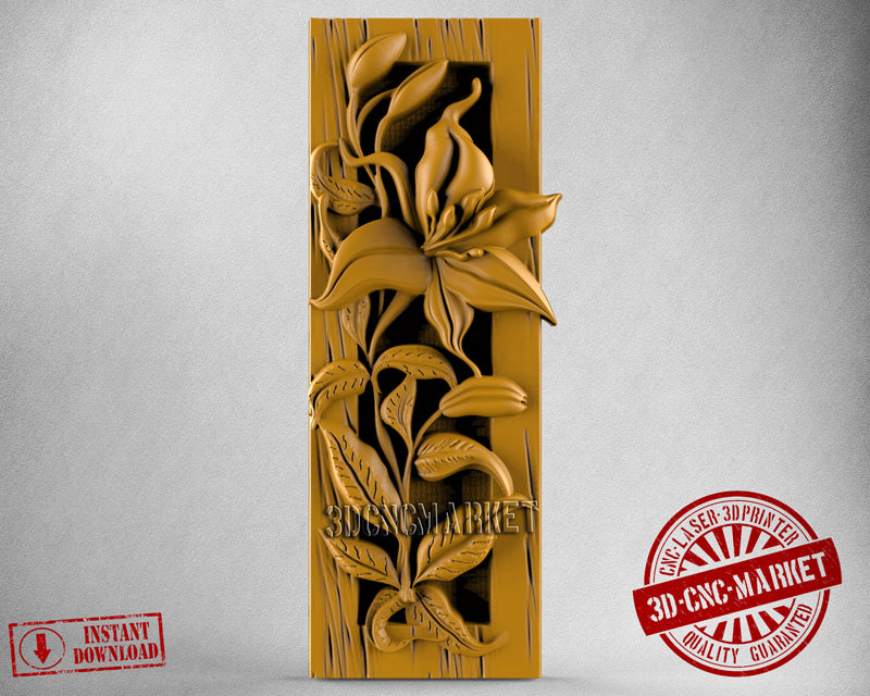 Flower, 3D STL Model