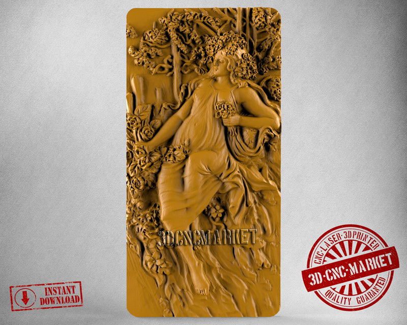 Seasons of Women, 3D STL Model