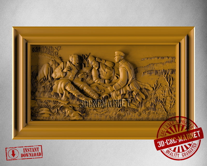 World War, 3D STL Model