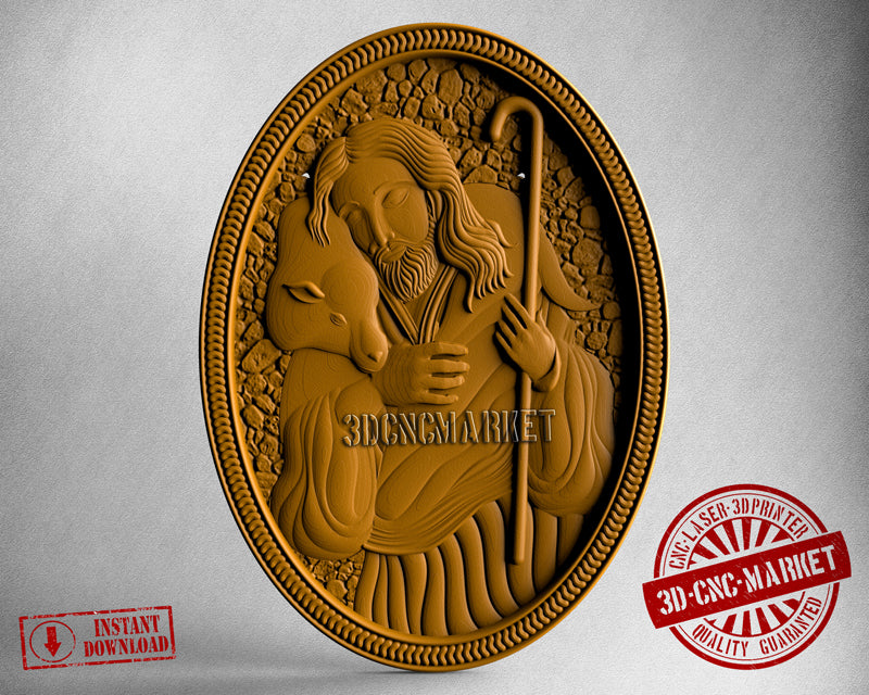 Jesus, 3D STL Model