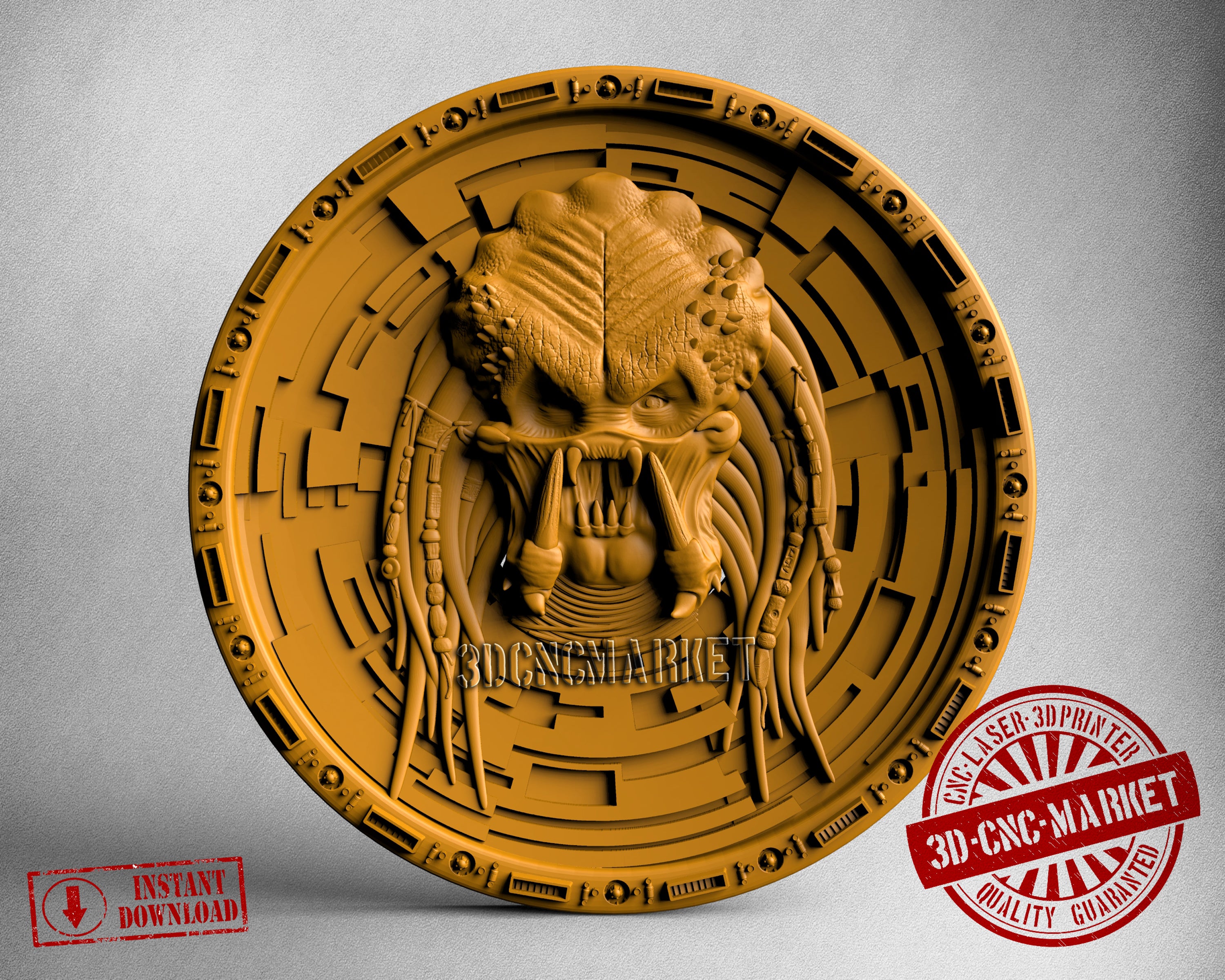 Predator, 3D STL Model
