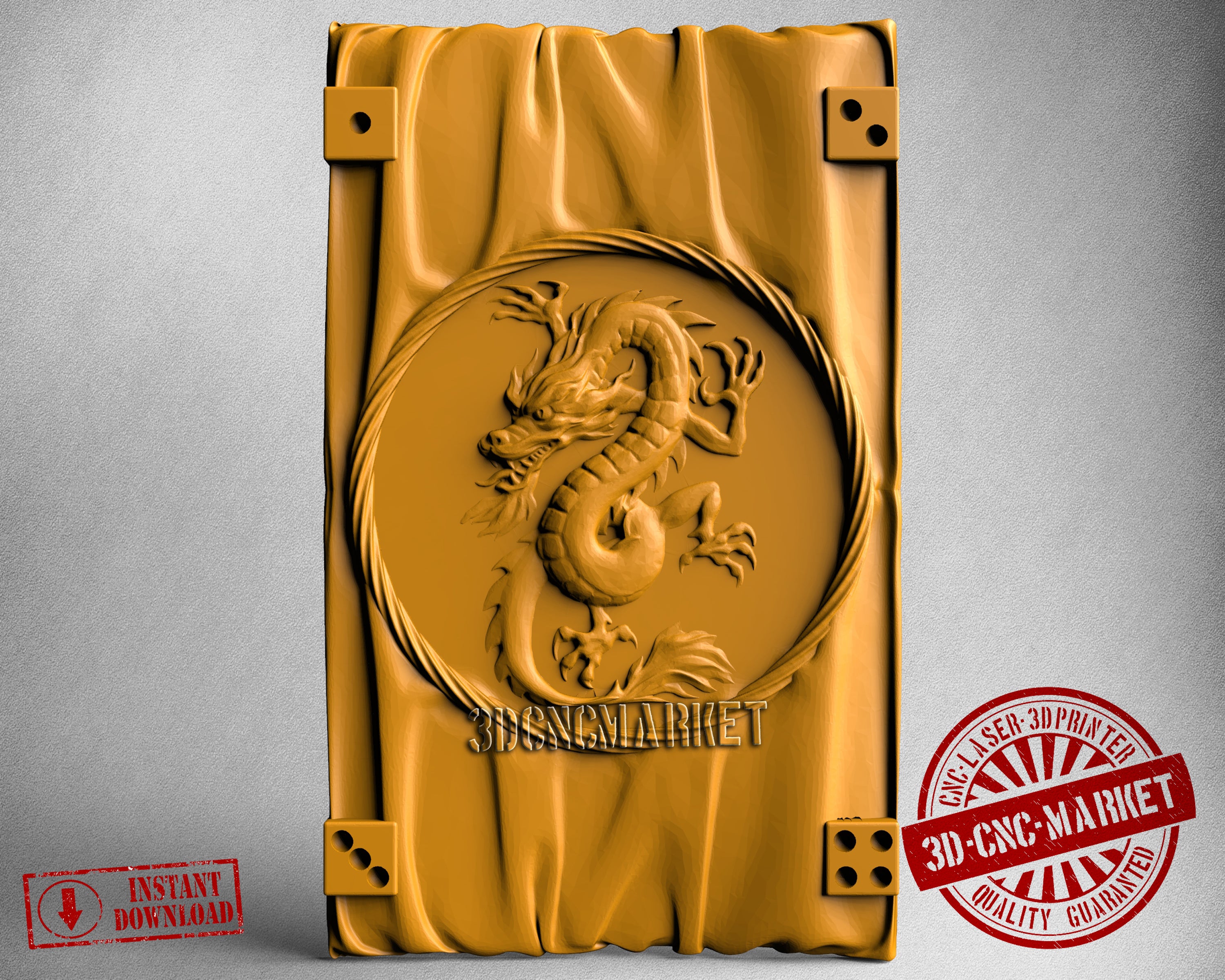Dragon, 3D STL Model