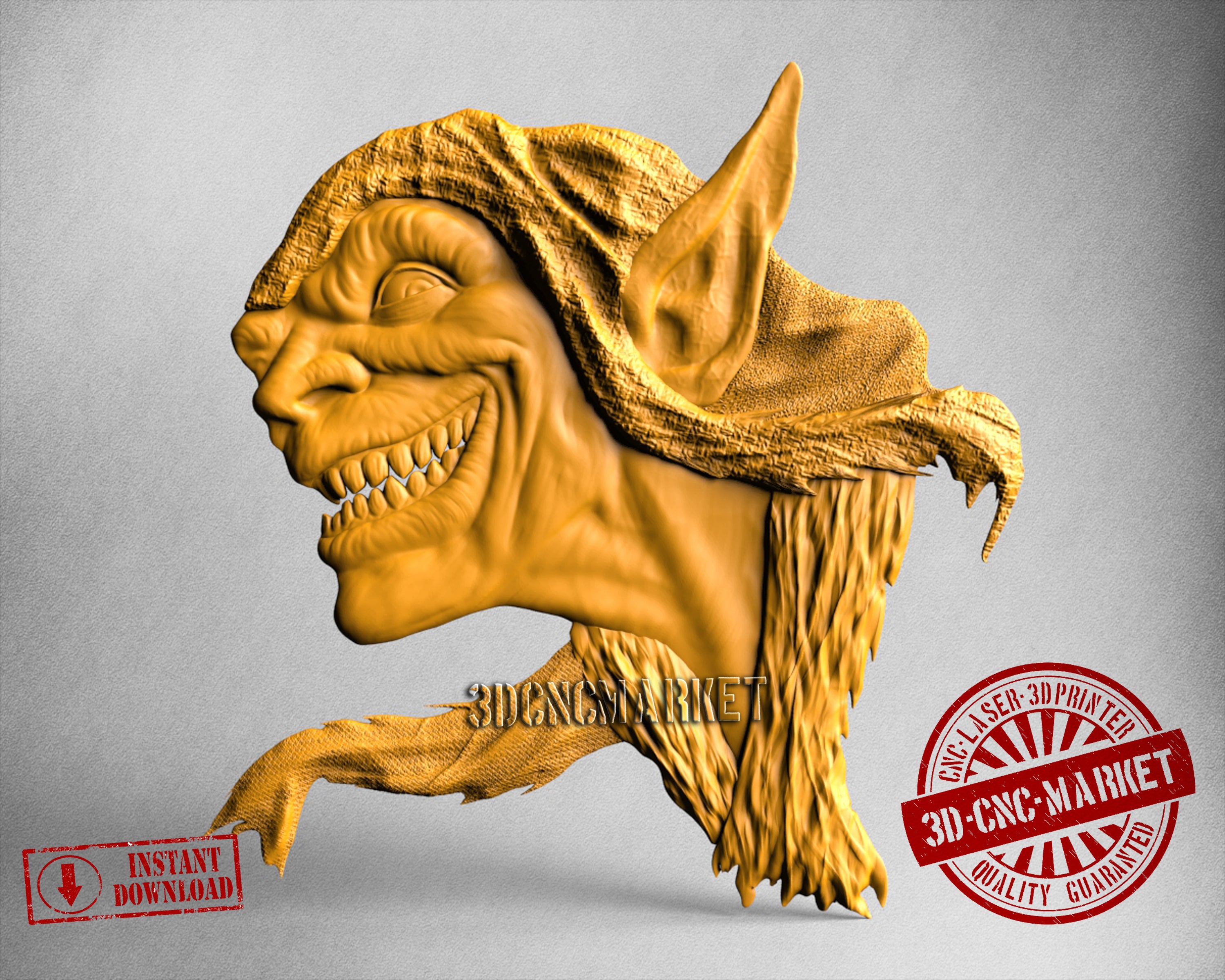Goblin, 3D STL Model