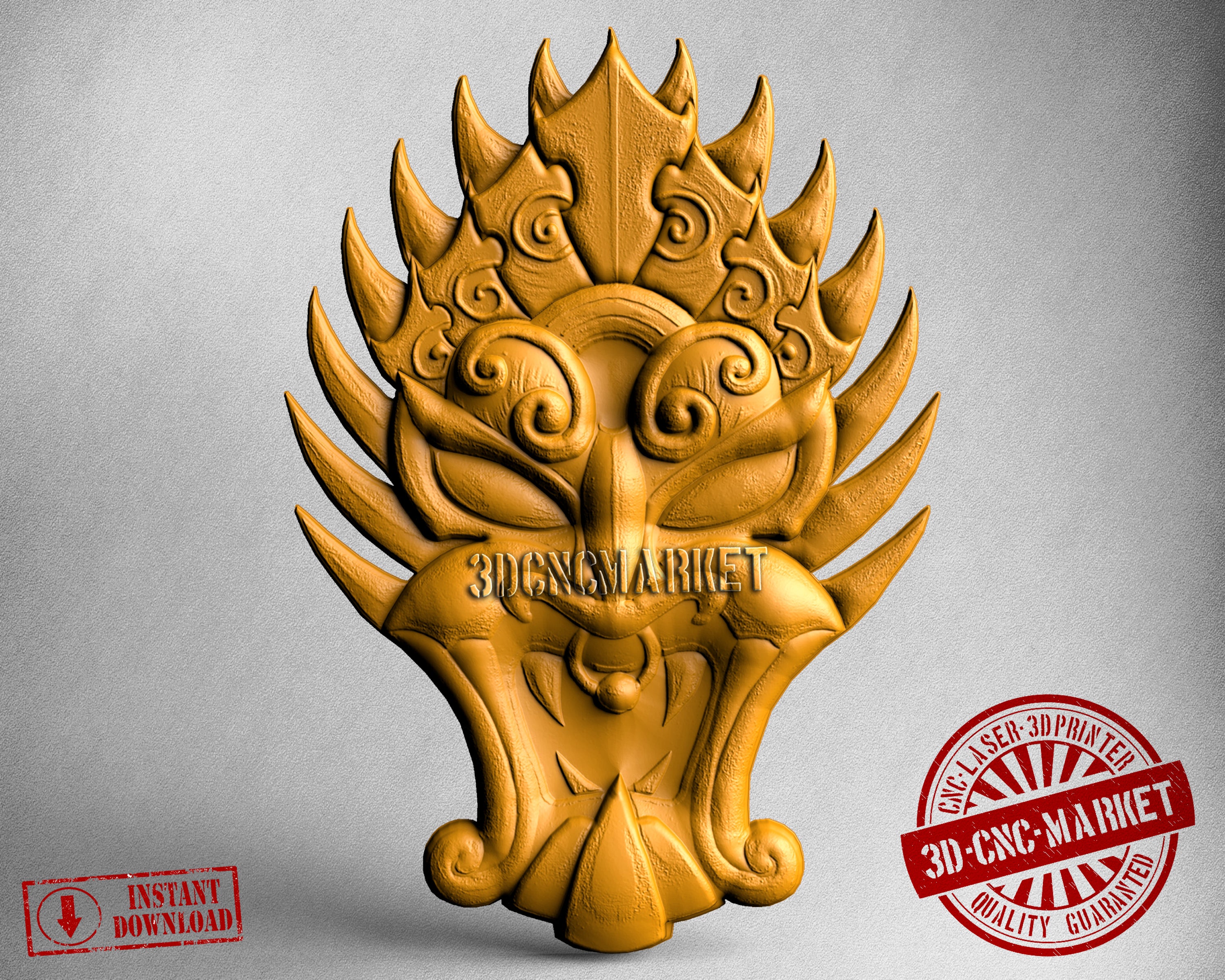 Mask, 3D STL Model