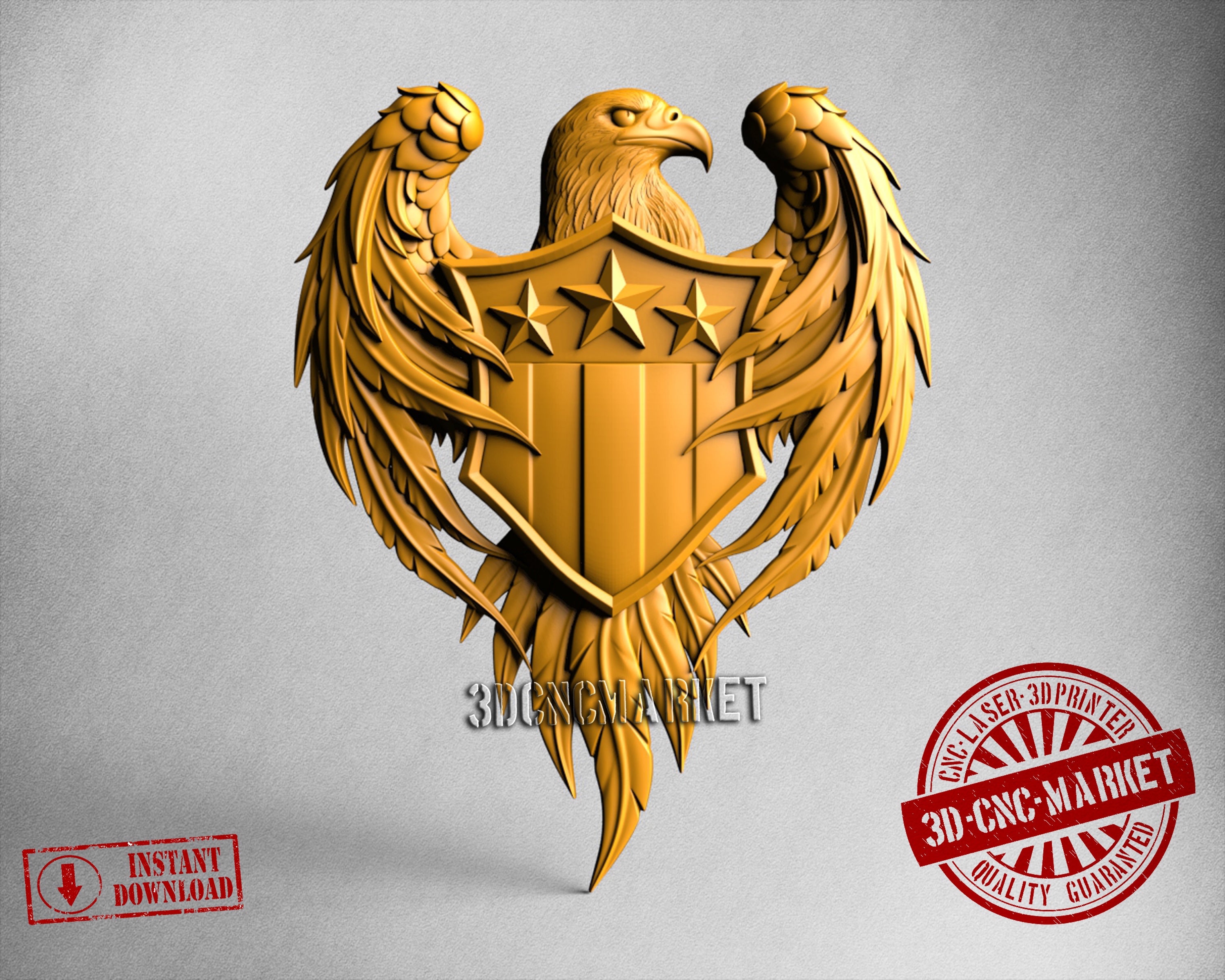 Eagle USA, 3D STL Model