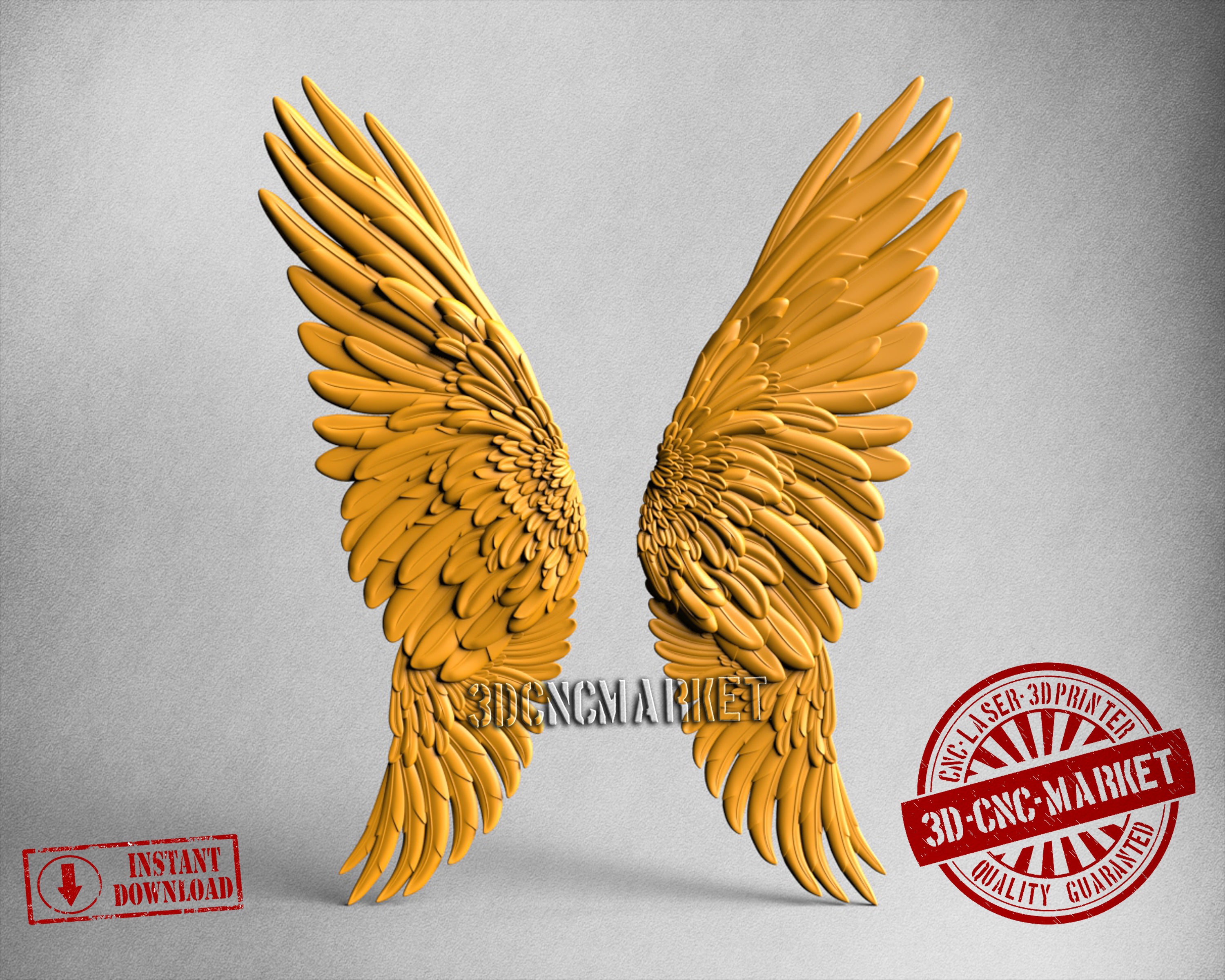 Wings, 3D STL Model