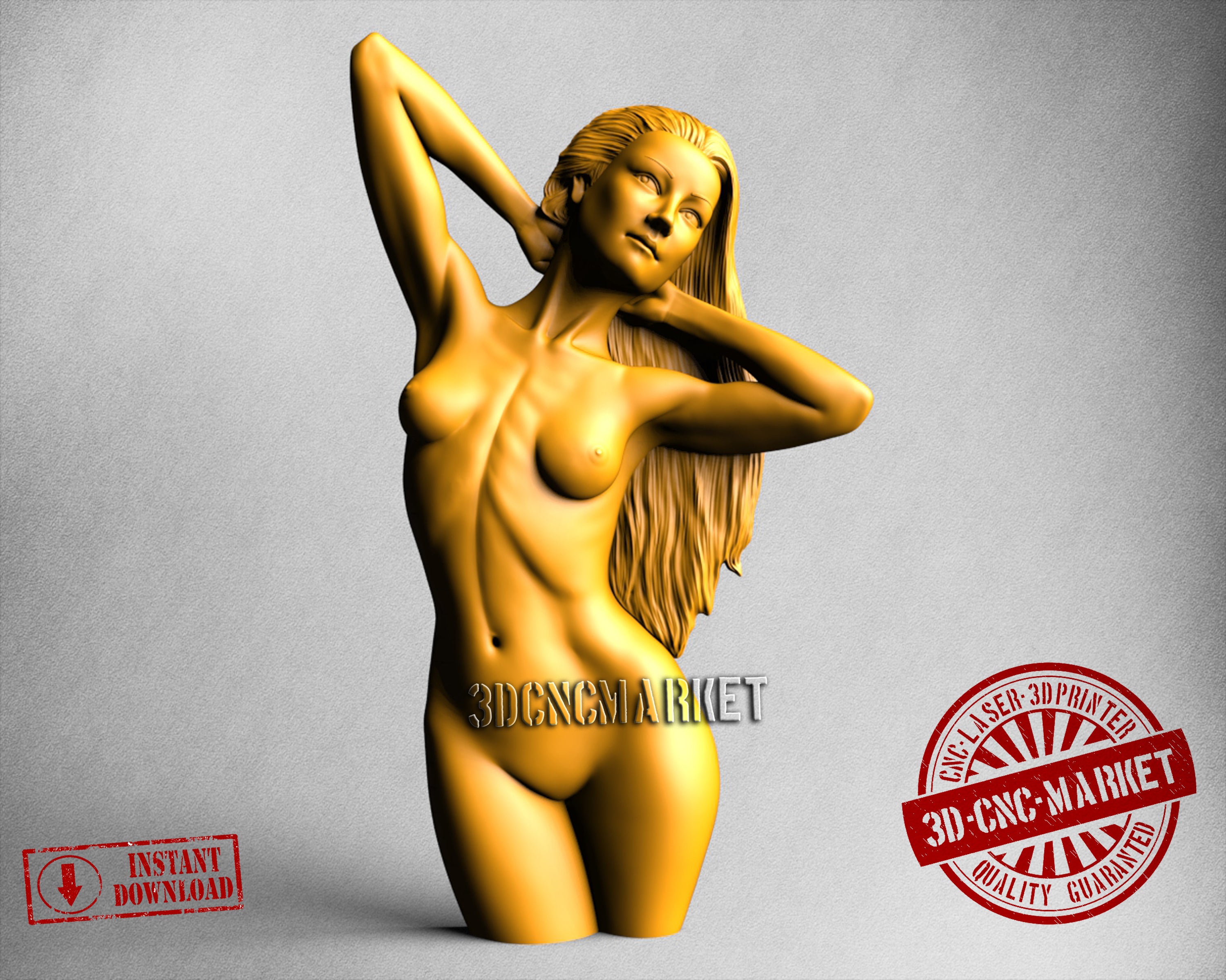 Naked Women, 3D STL Model