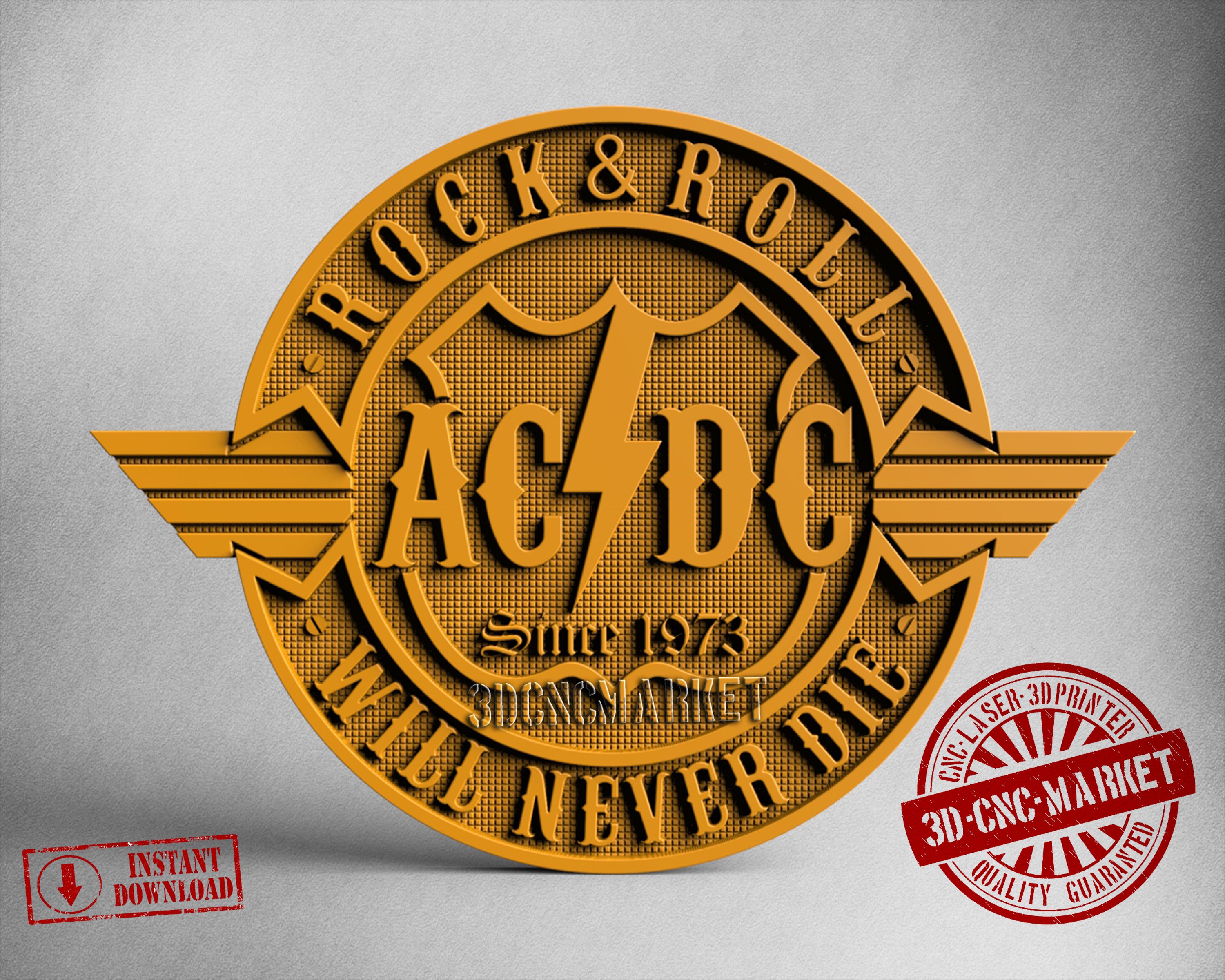 ACDC, 3D STL Model