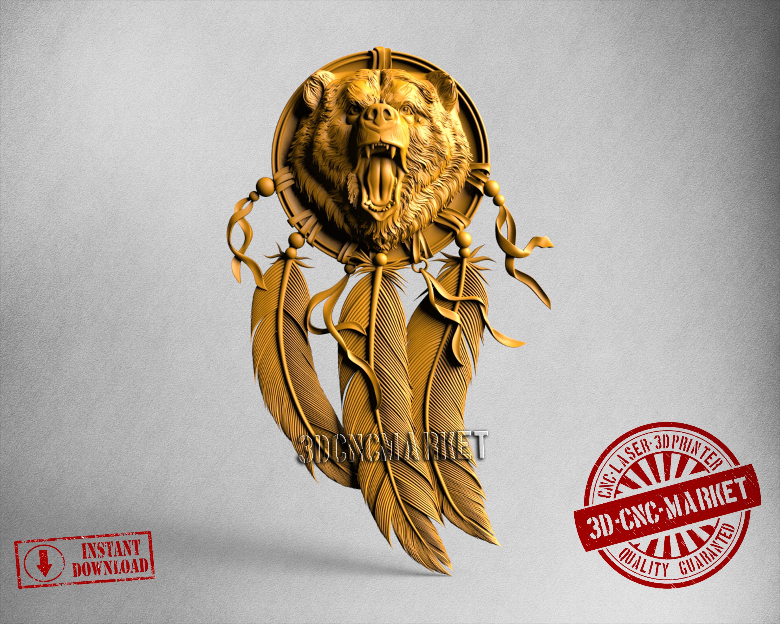 Bear, 3D STL Model