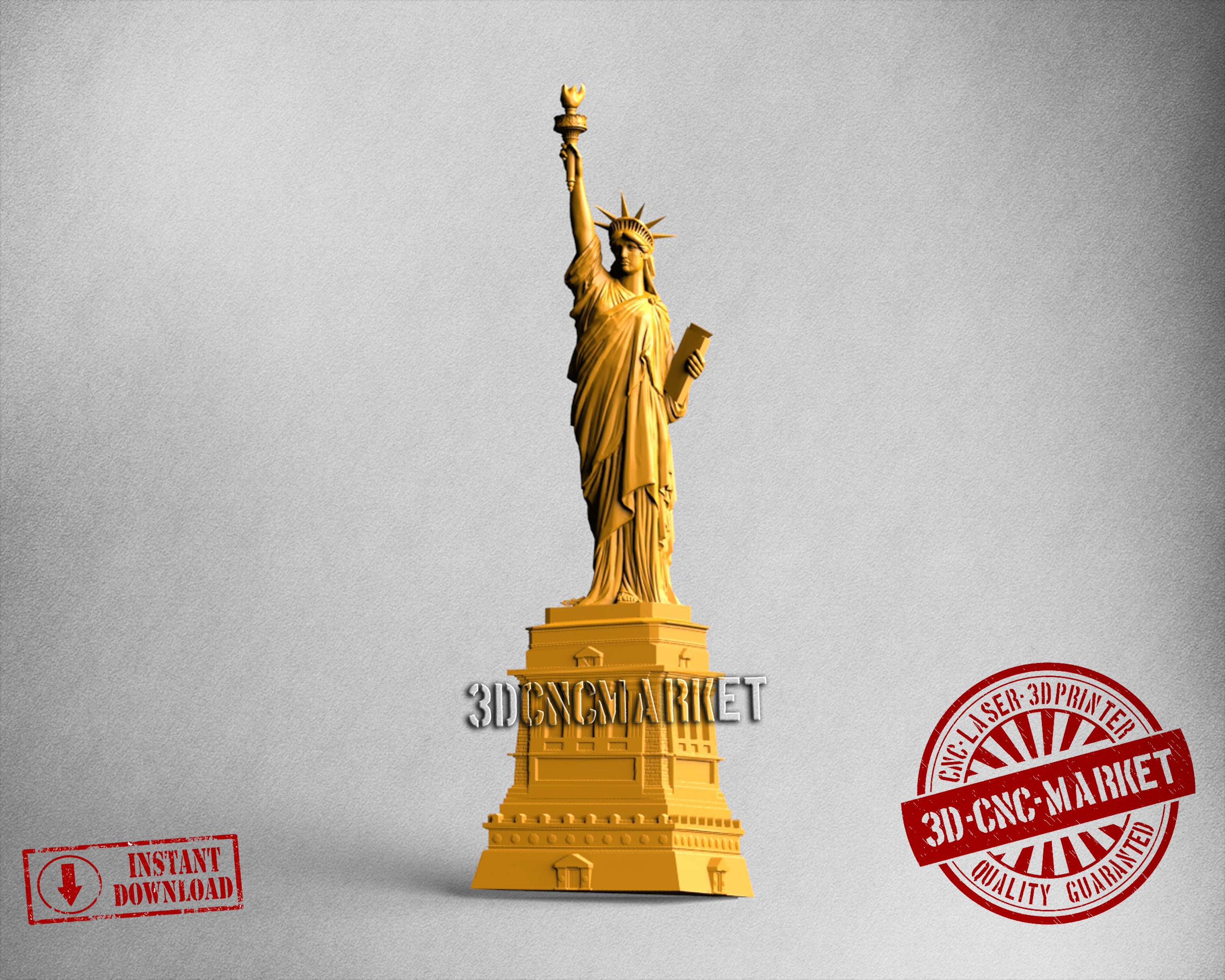 Liberty, 3D STL Model