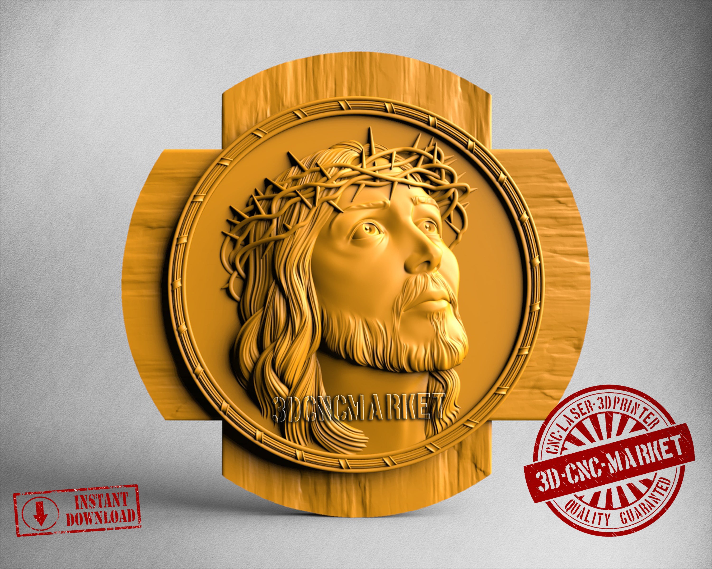 Jesus, 3D STL Model