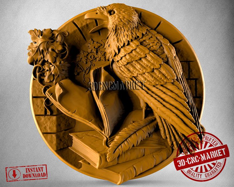 Raven, 3D STL Model