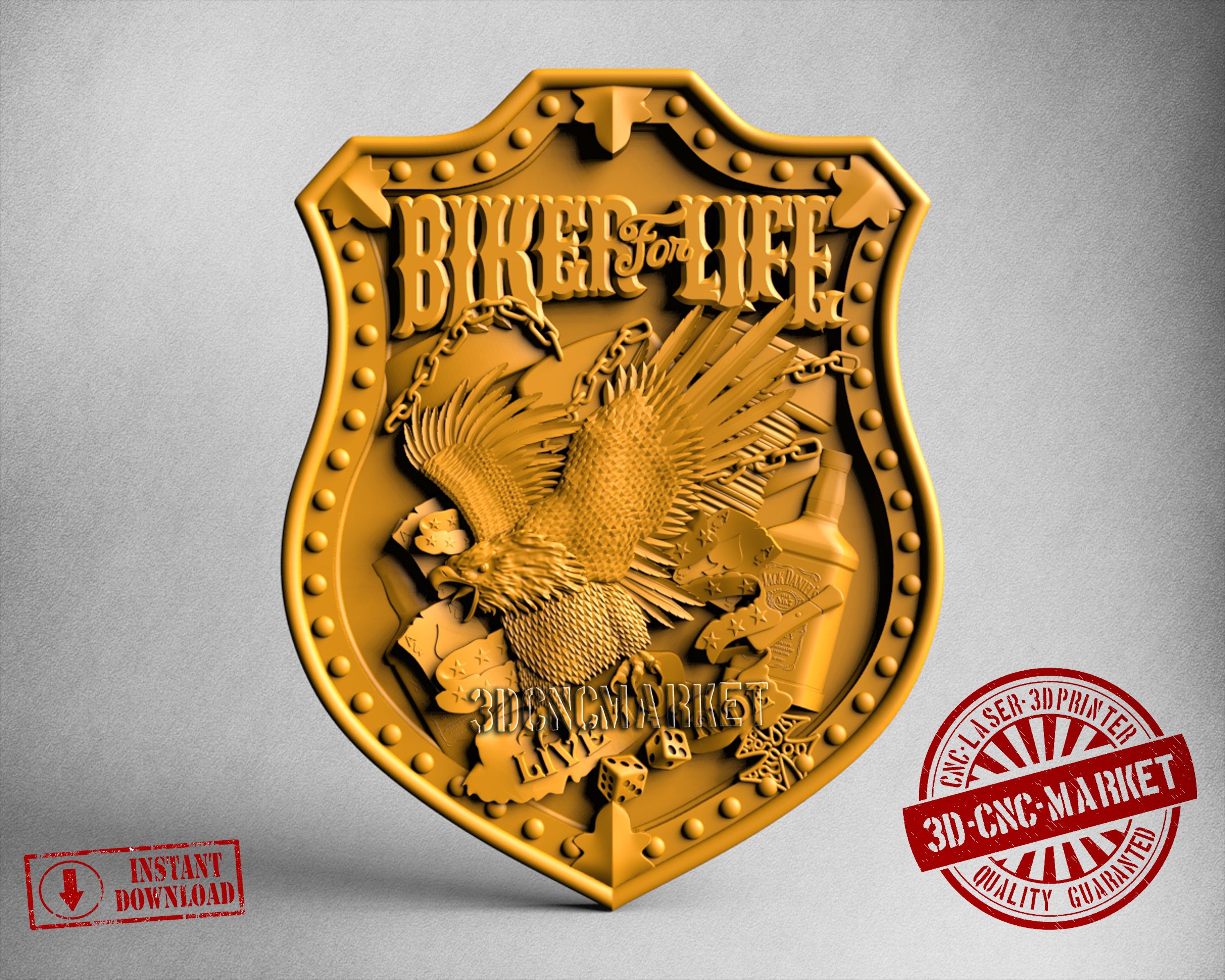 Biker Life, 3D STL Model