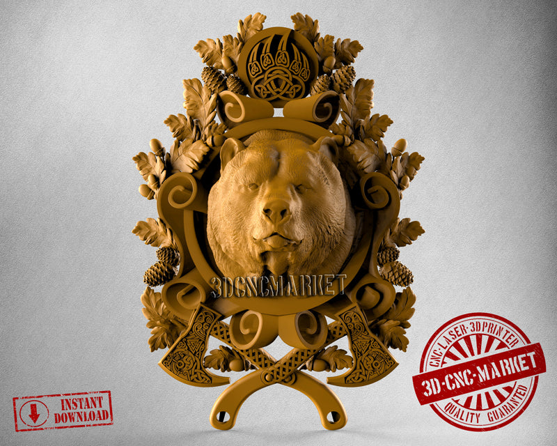Bear, 3D STL Model