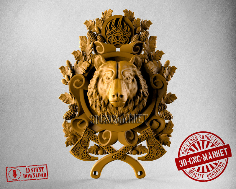Bear, 3D STL Model