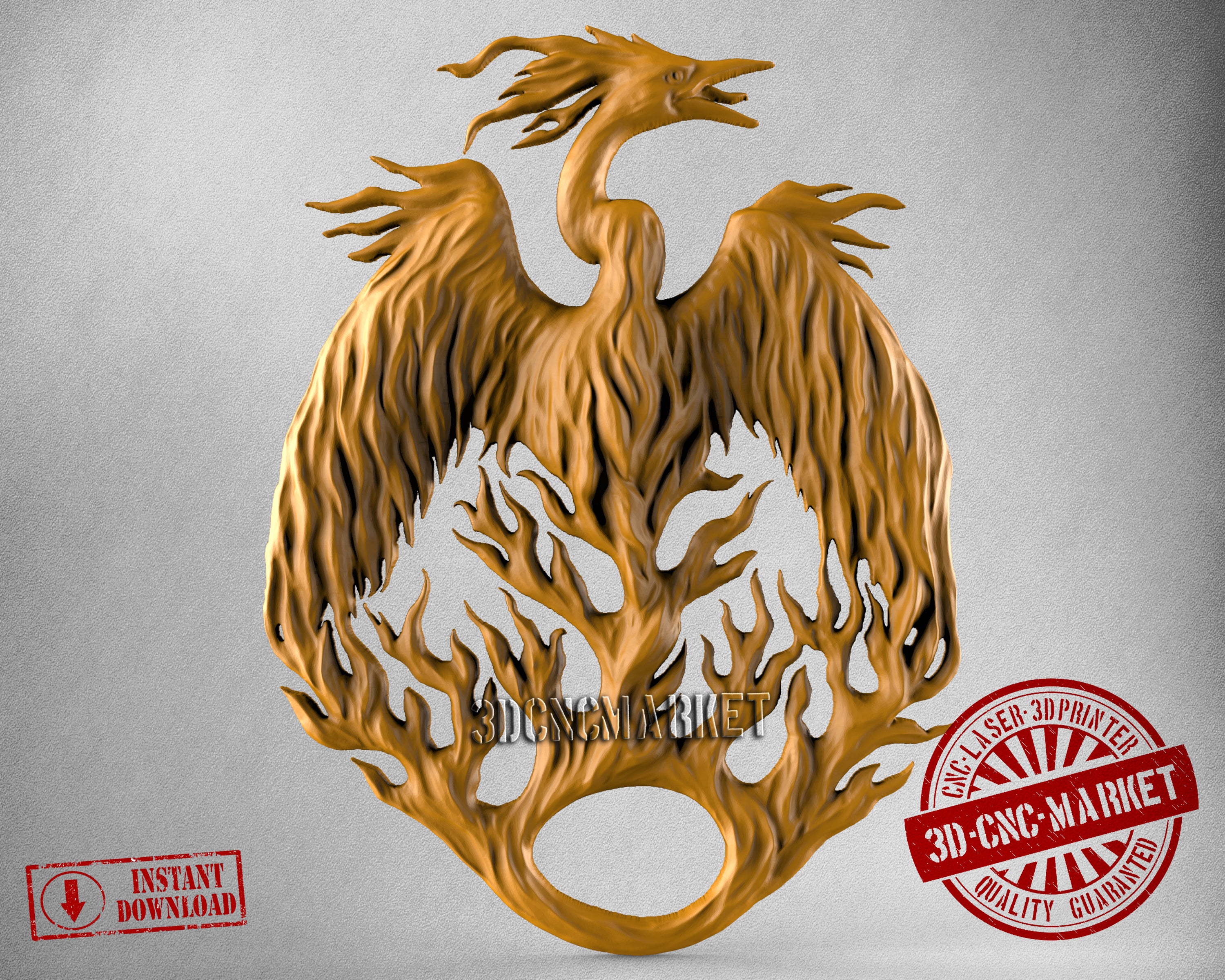 Phoenix, 3D STL Model