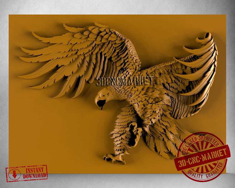 Eagle, 3D STL Model