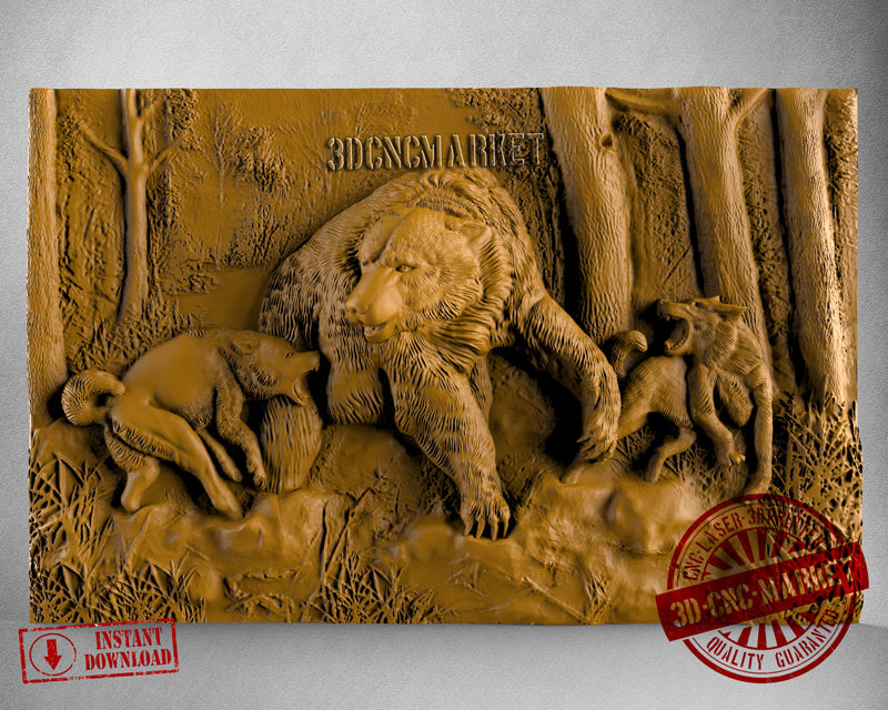 Bears, 3D STL Model