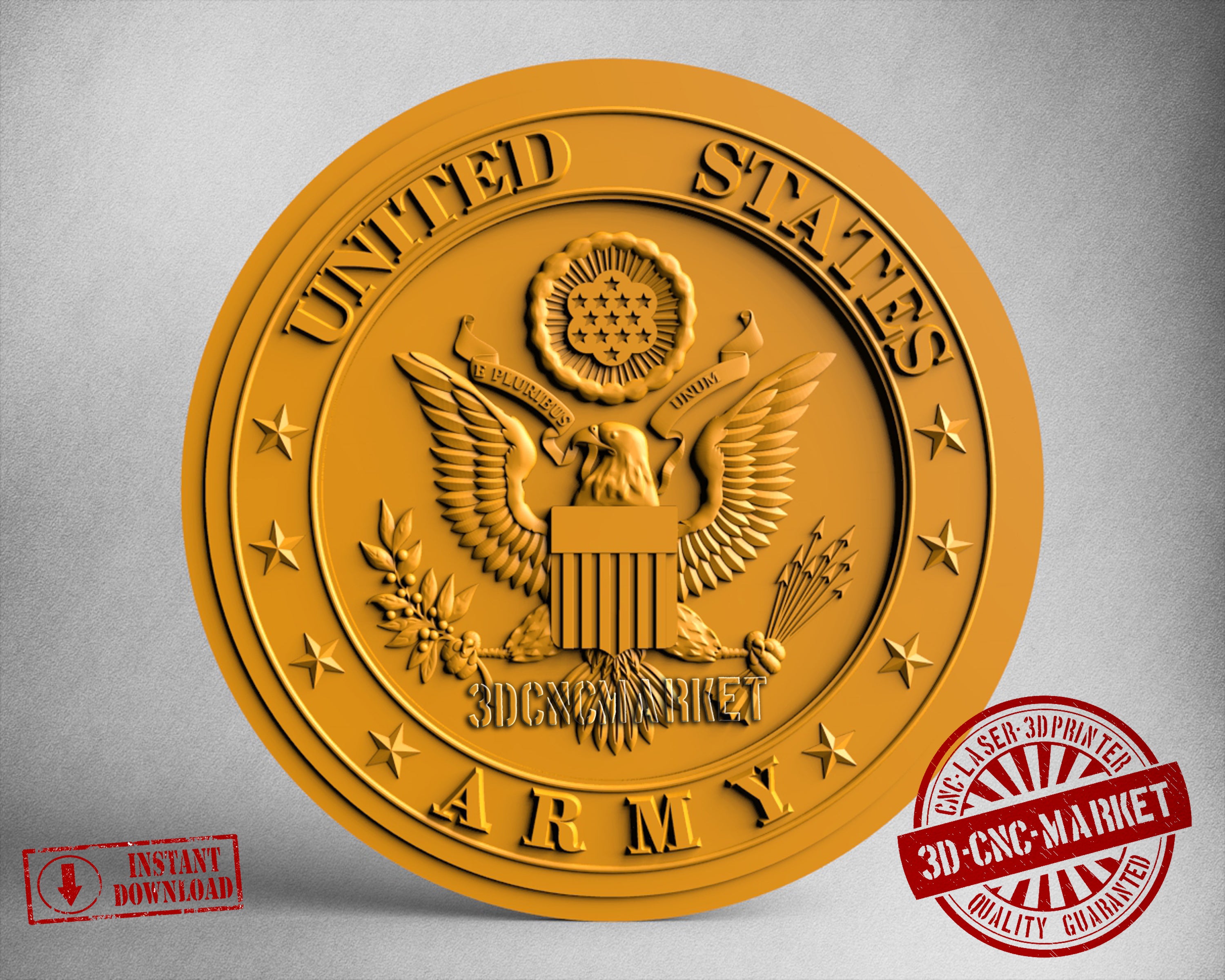 USA Army, 3D STL Model