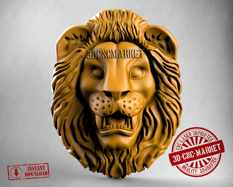Lion, 3D STL Model