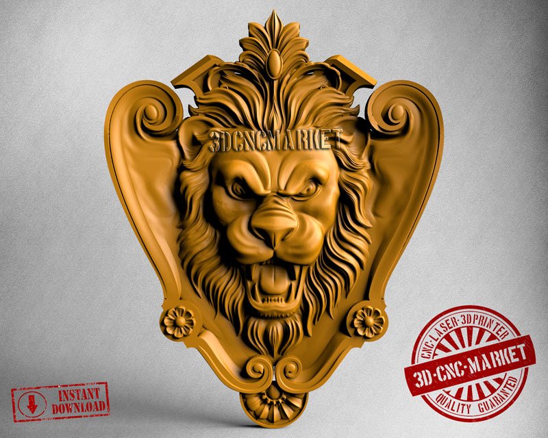 Lion, 3D STL Model