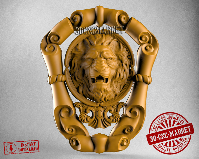 Lion, 3D STL Model