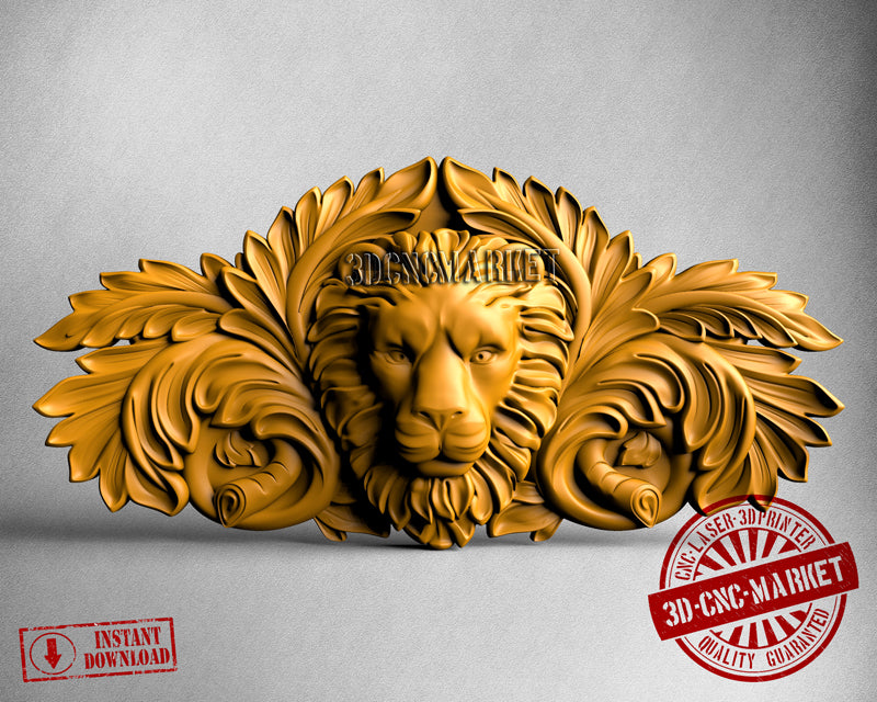 Lion, 3D STL Model