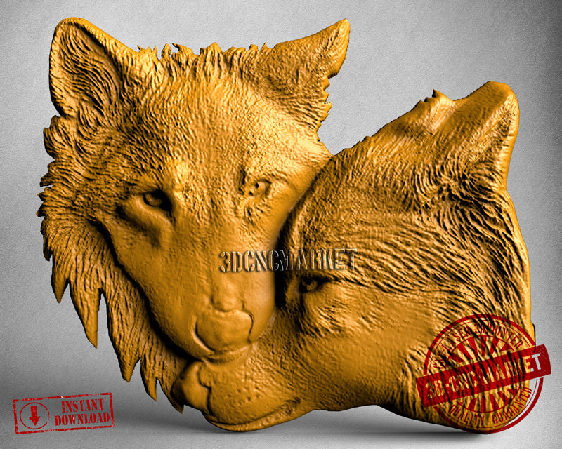 Wolfs, 3D STL Model