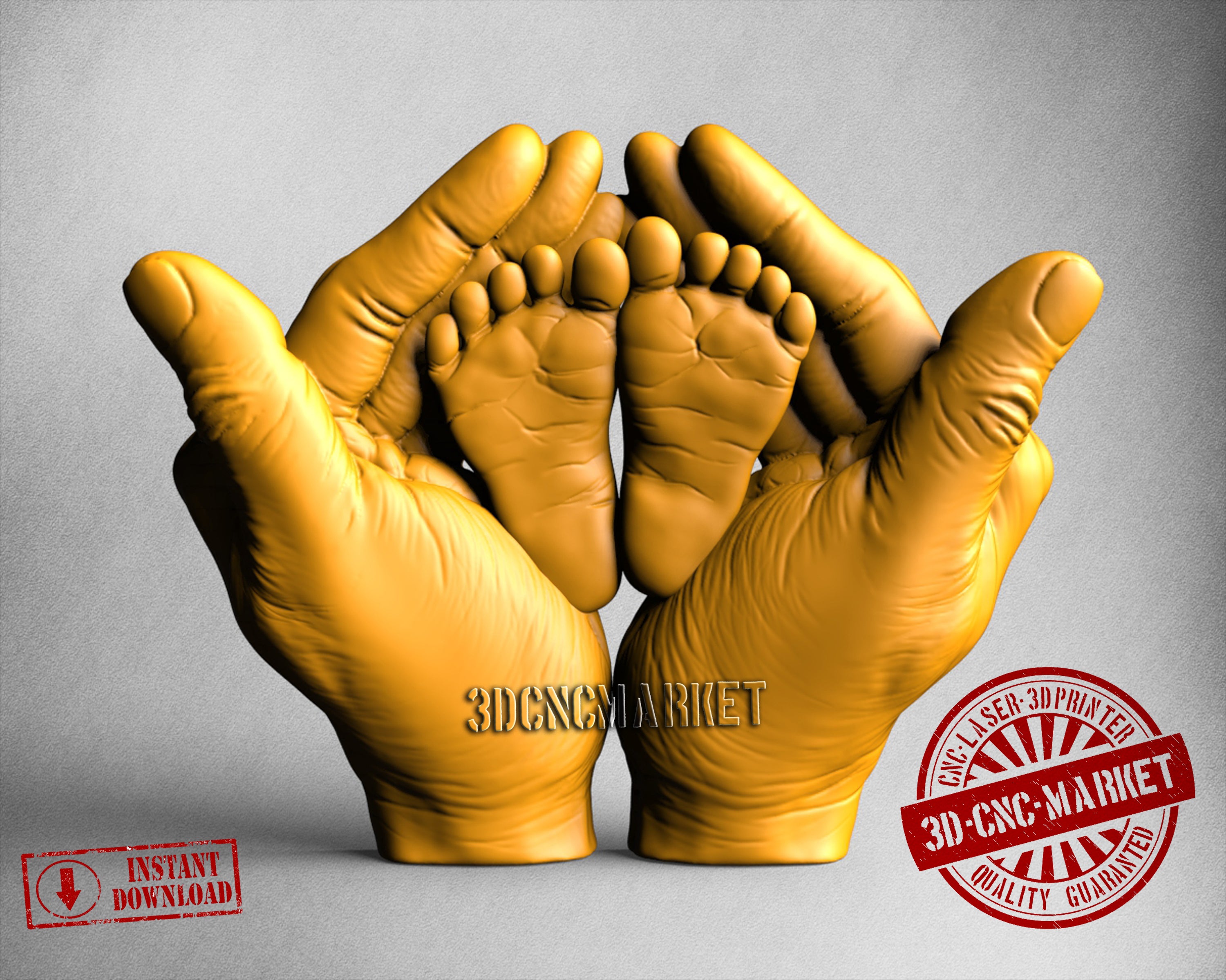 Love for Parents, 3D STL Model
