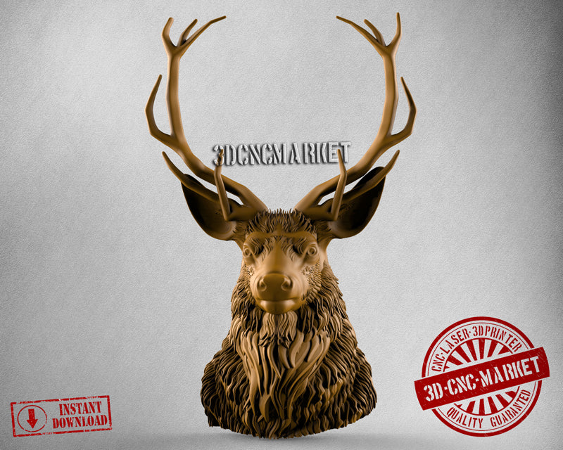 Deer, 3D STL Model