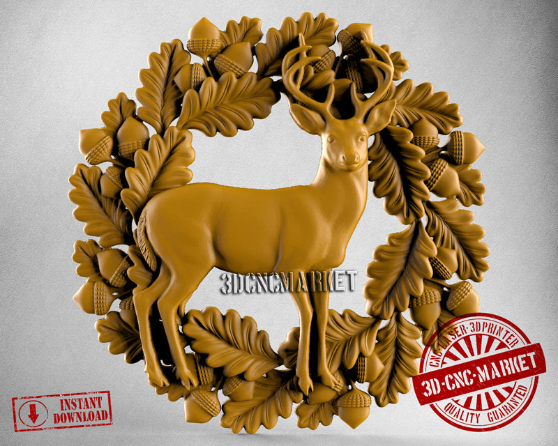 Deer, 3D STL Model