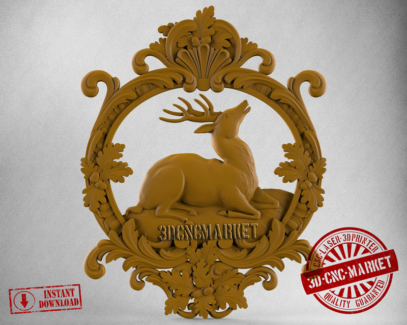 Deer, 3D STL Model