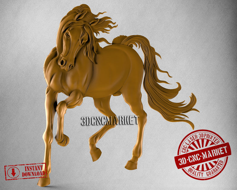 Horse, 3D STL Model