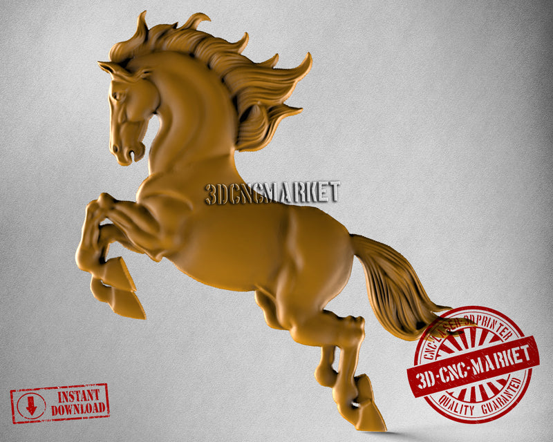 Horse, 3D STL Model