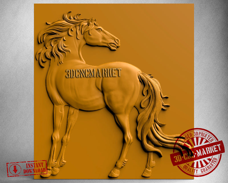 Horse, 3D STL Model