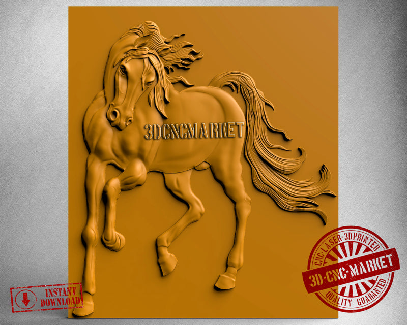 Horse, 3D STL Model