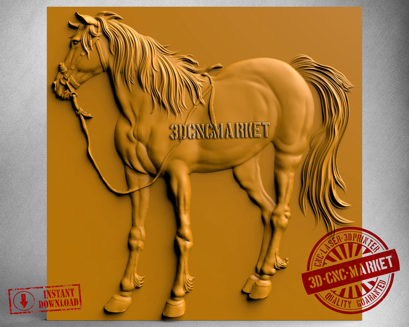 Horse, 3D STL Model