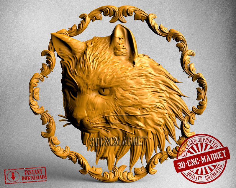 Cat, 3D STL Model