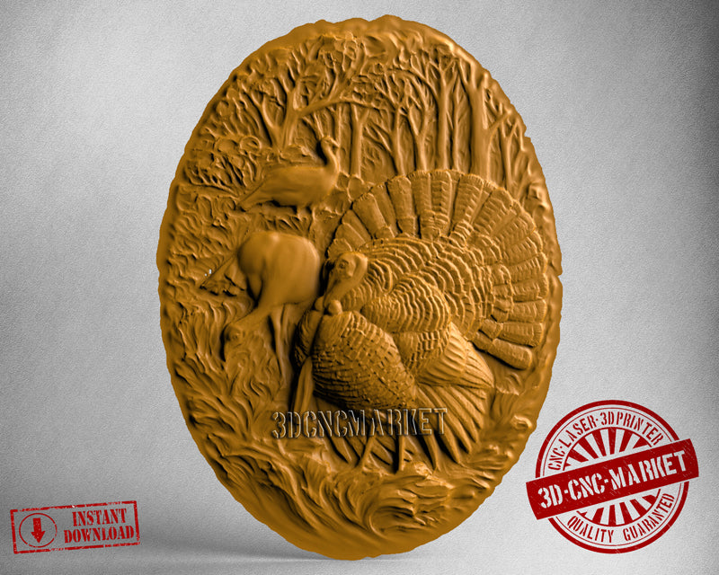 Turk, 3D STL Model