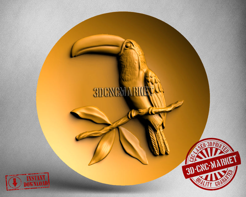 Toucan, 3D STL Model