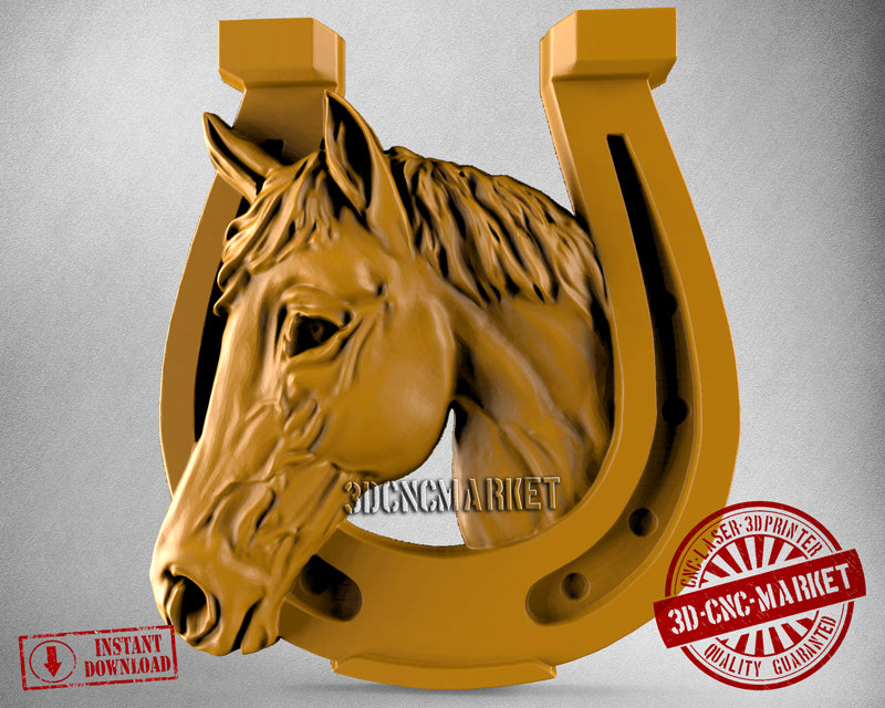 Horse, 3D STL Model