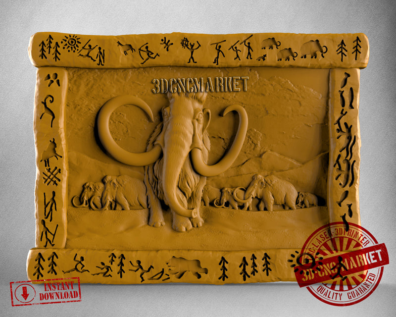 Mammoth, 3D STL Model
