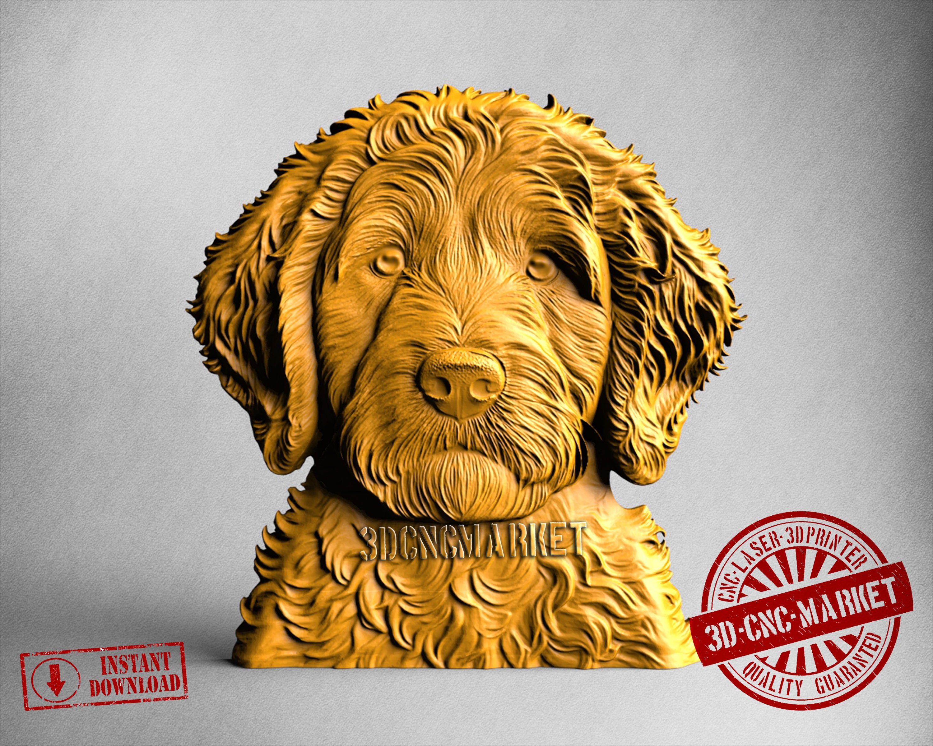 Dog, 3D STL Model