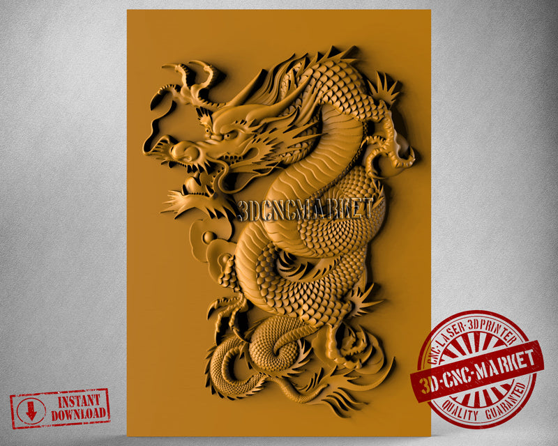 Dragon, 3D STL Model