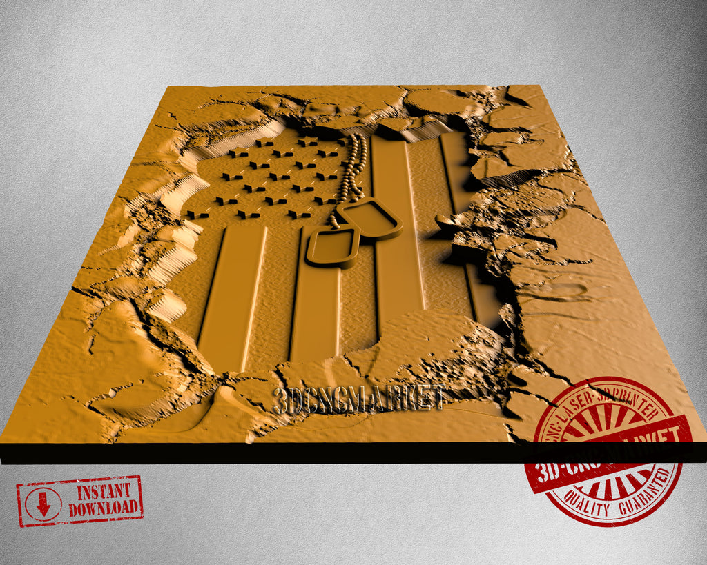 Veterans, 3D STL Model