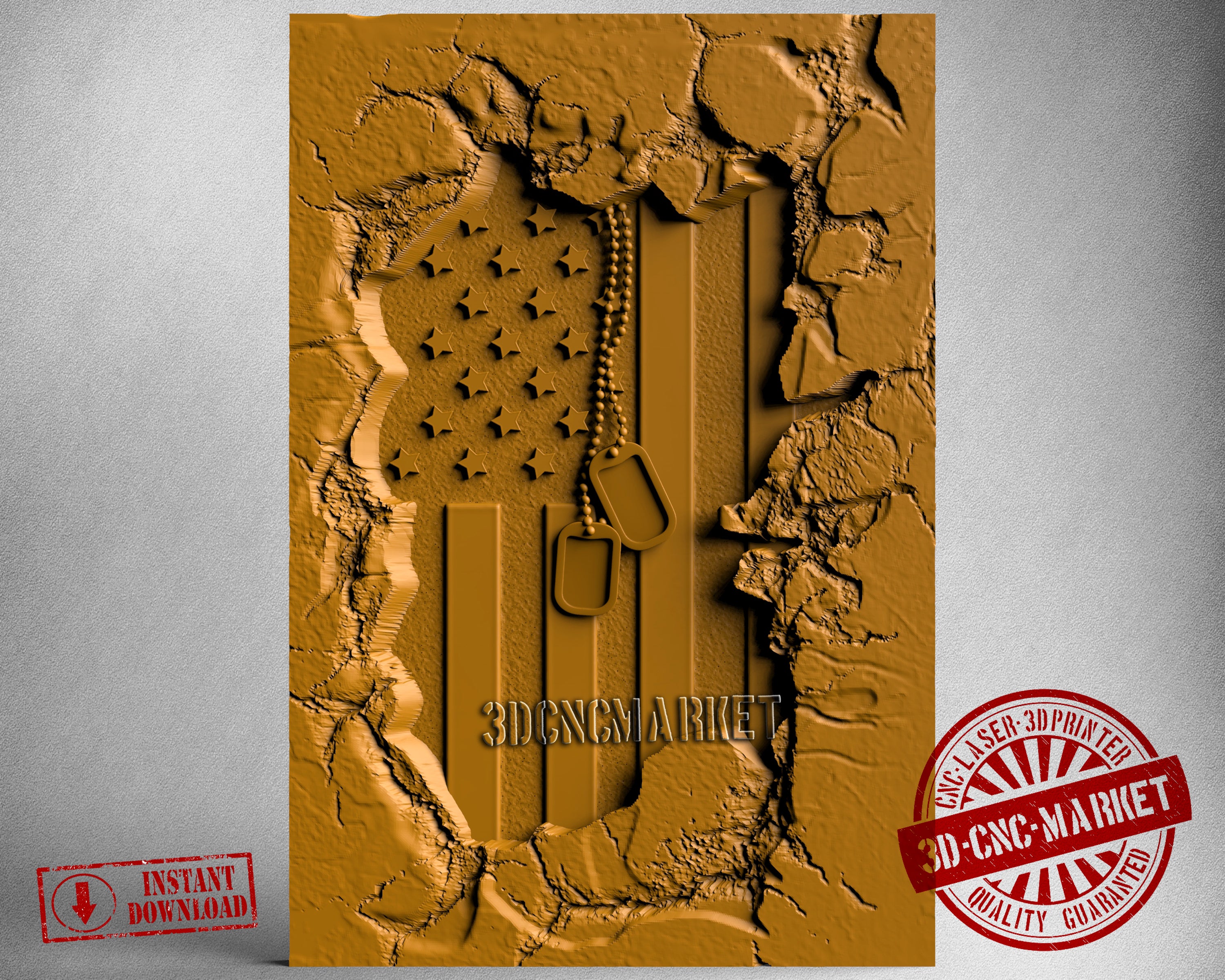 Veterans, 3D STL Model